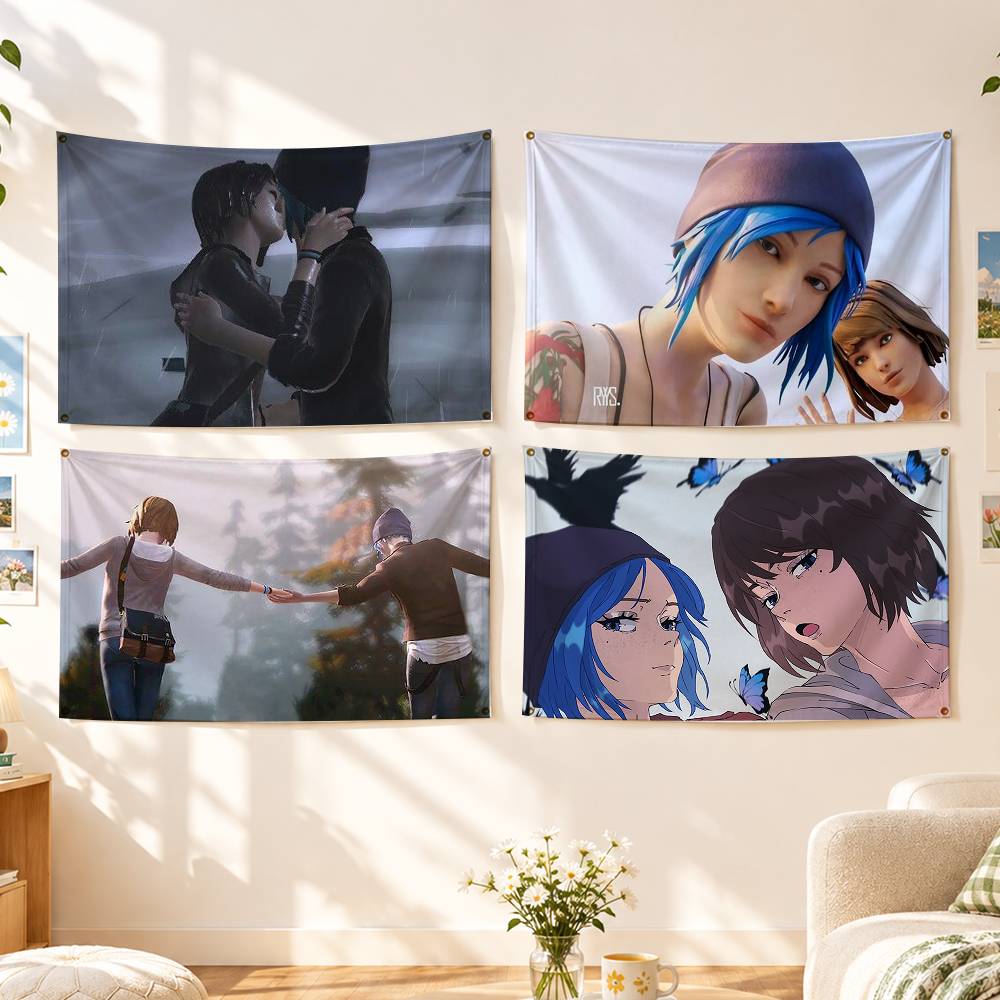 Outdoor Adventure Background - Adventure Game L-Life is Strange Flags