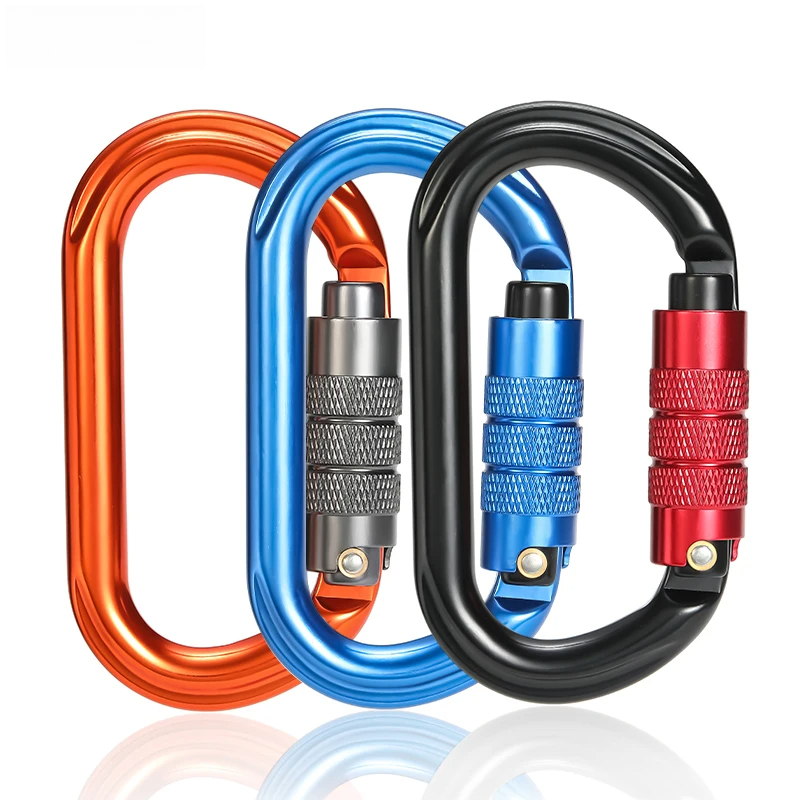 Screw Lock Carabiner D‑Shape A - Carabiner Locking D review and price