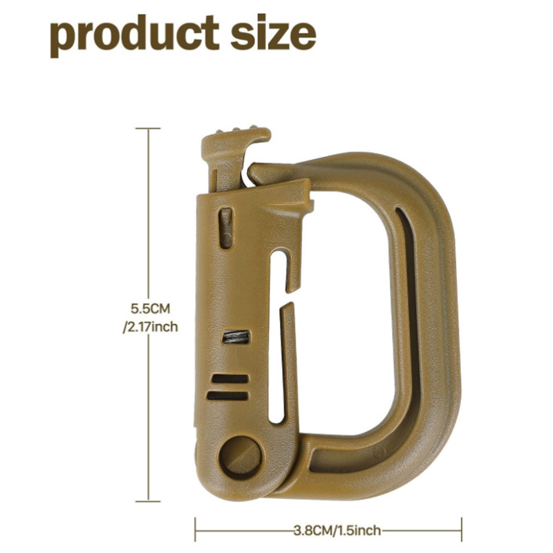 5PCS Grimloc Molle Carabiner D - Carabiner Locking D review and price