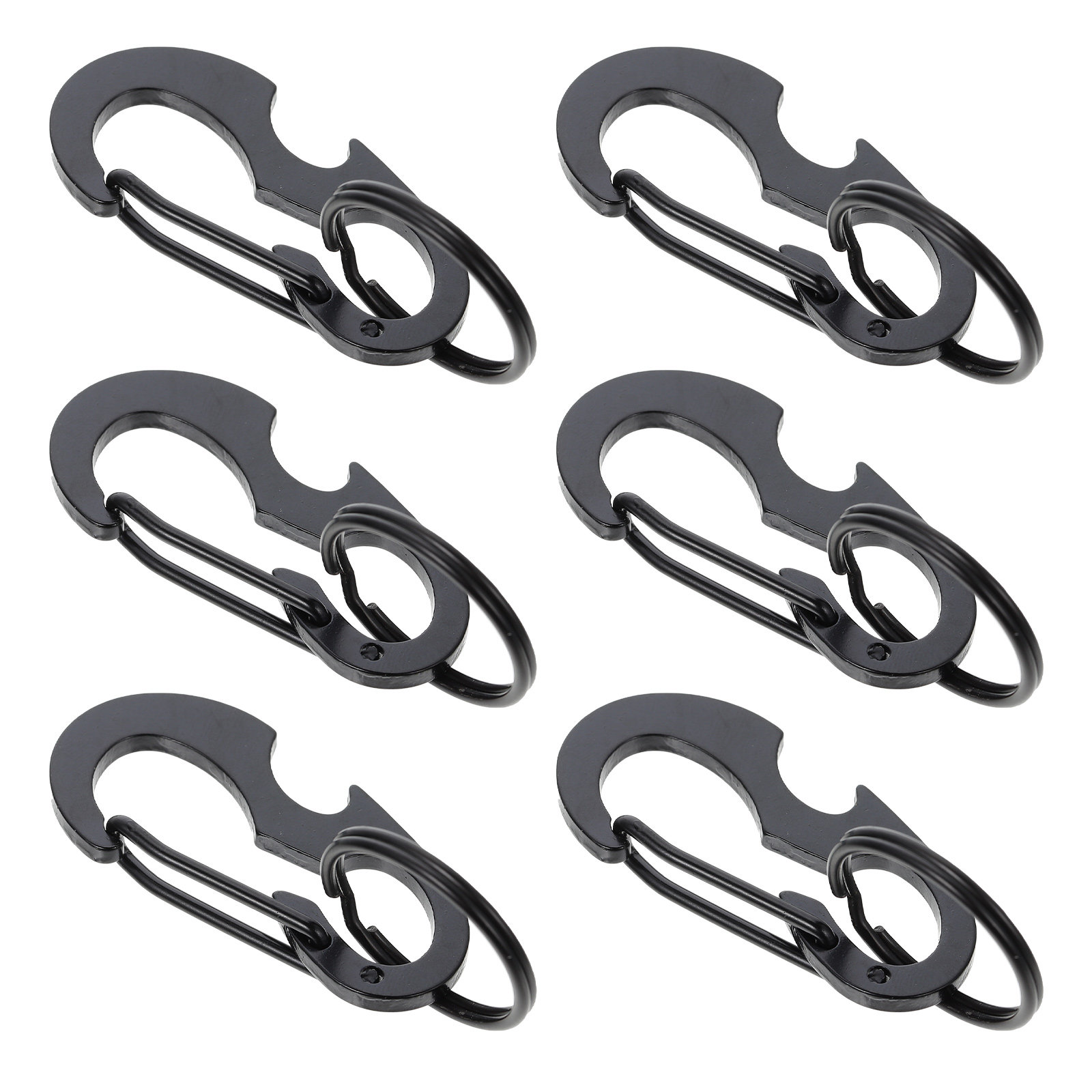 6Pcs D-Shape Locking Carabiner - Carabiner Locking D review and price