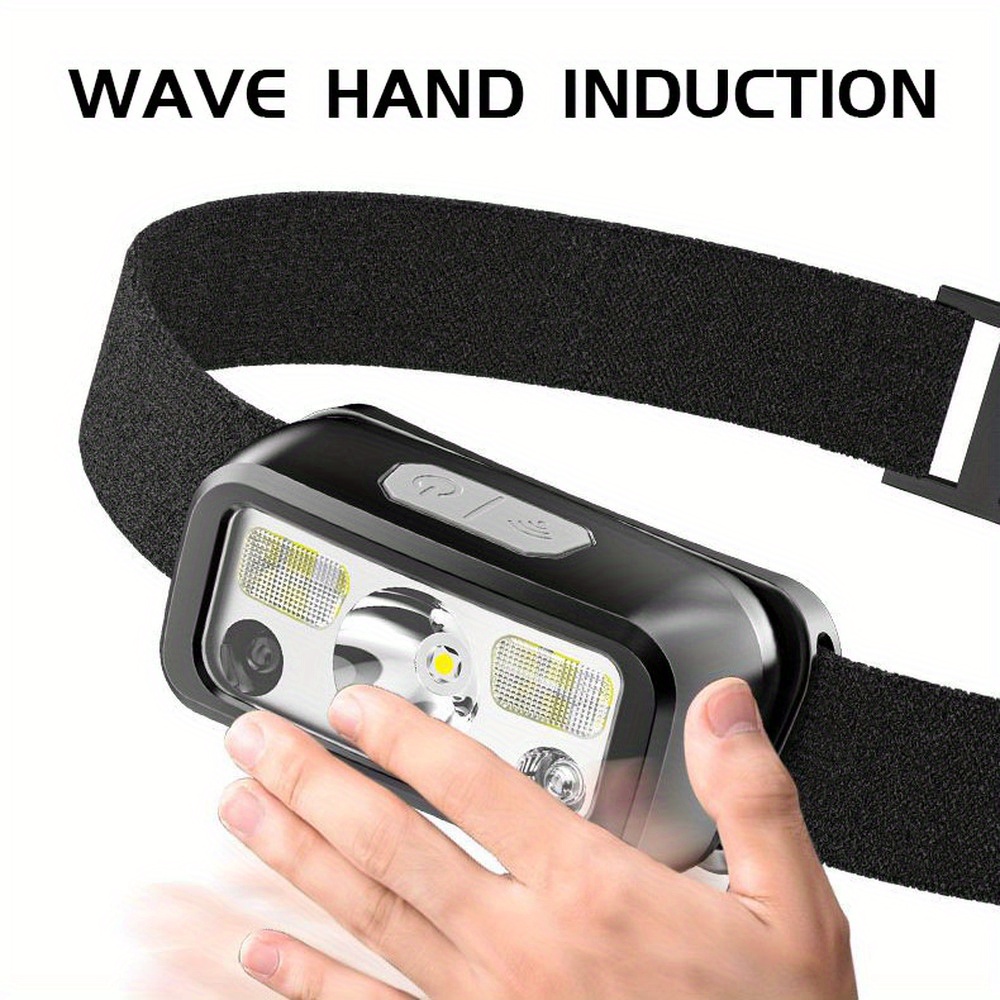 Powerful COB LED Sensor Headla - Headlamp Waterproof Rechargeable review and price
