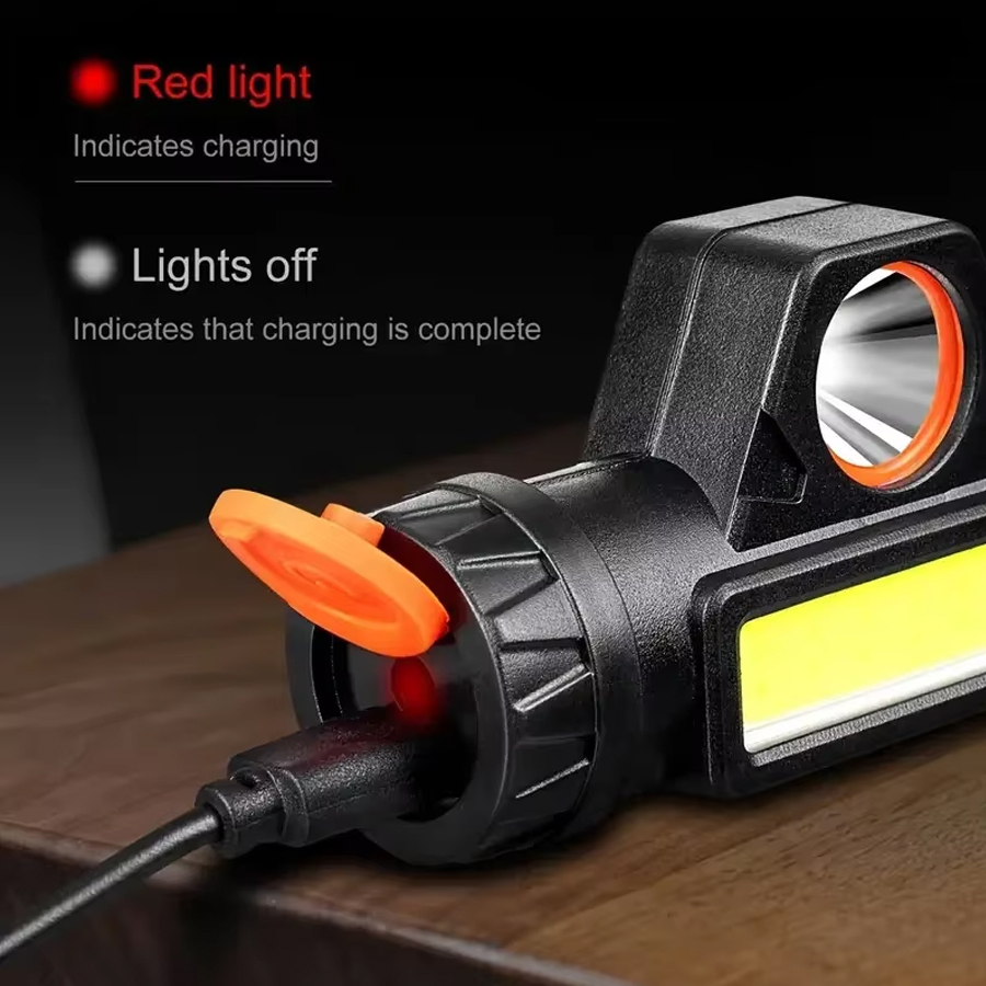 1-3PCS Rechargeable COB LED He - Headlamp Waterproof Rechargeable review and price