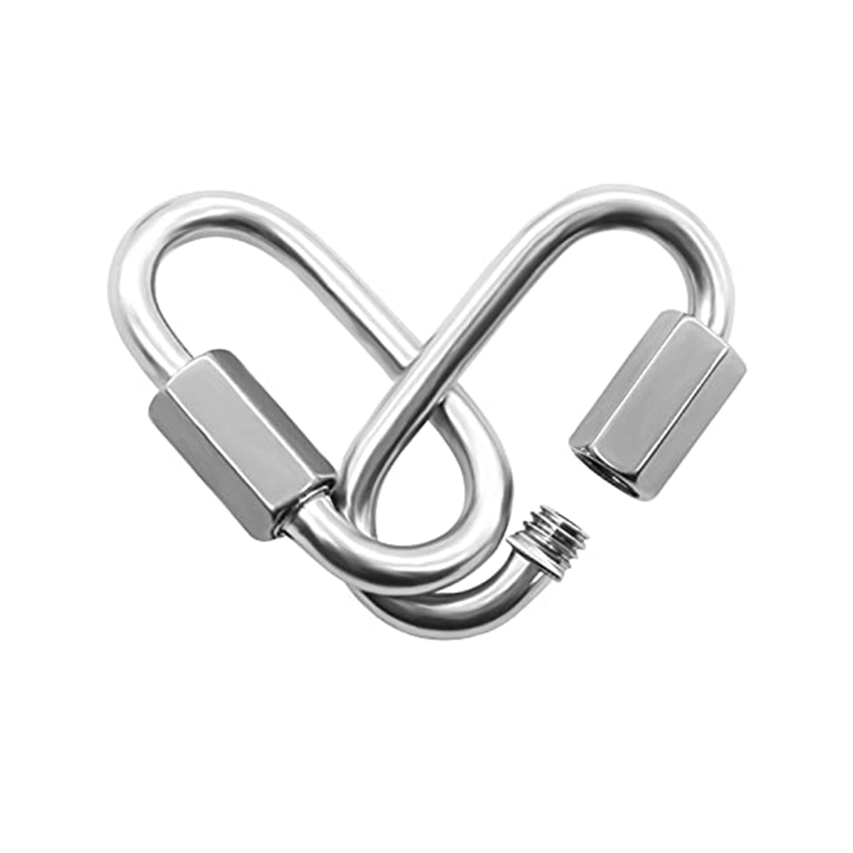 12 Pack Quick Link 5/32 Inch H - Carabiner Locking D review and price