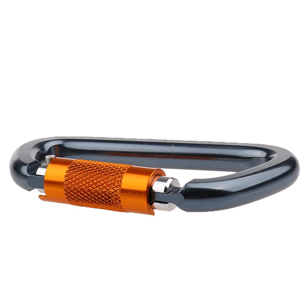 Aluminium Carabiner D Shape Lo - Carabiner Locking D review and price