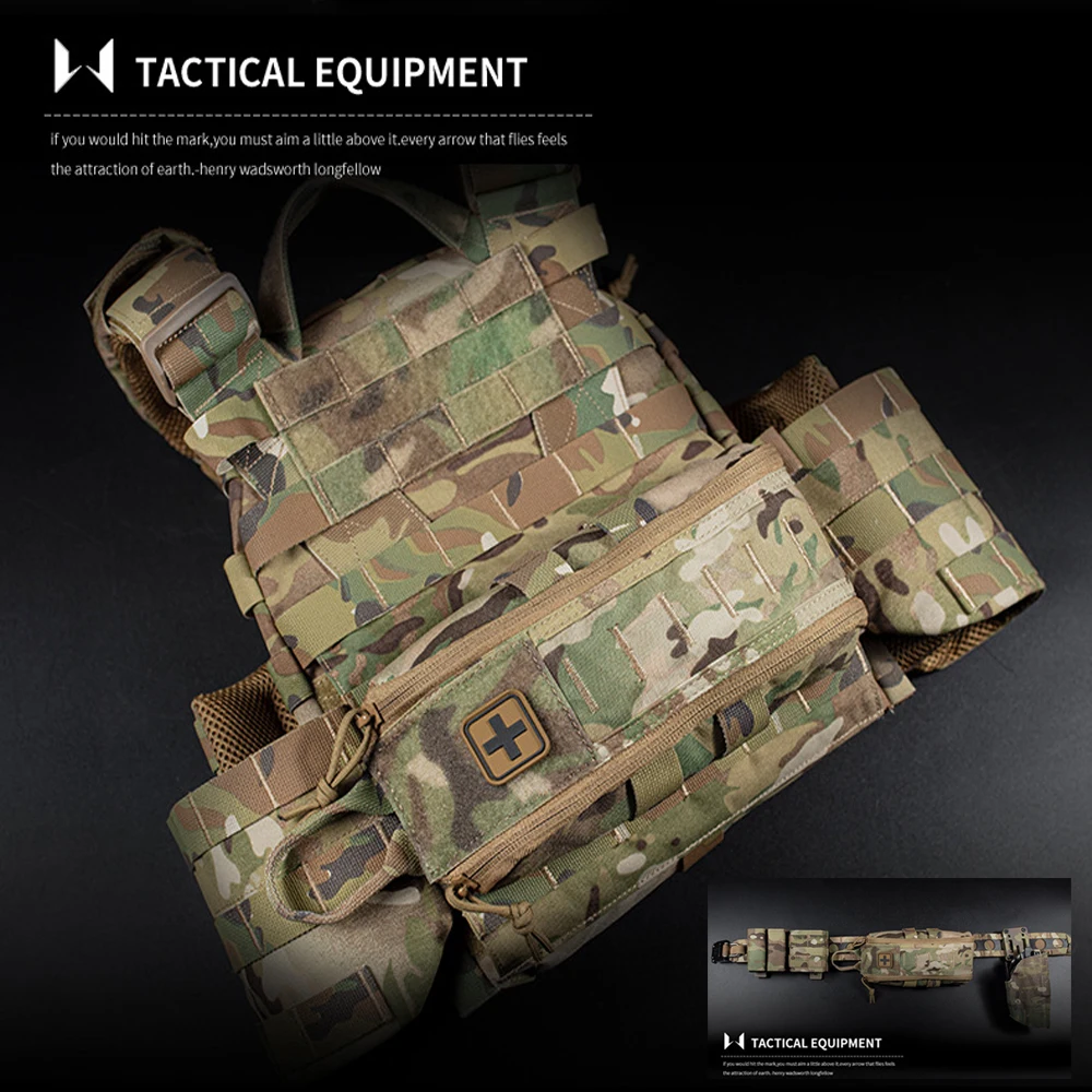 Camping First Aid Kit MOLLE Wa - Outdoor Adventure Vest review and price