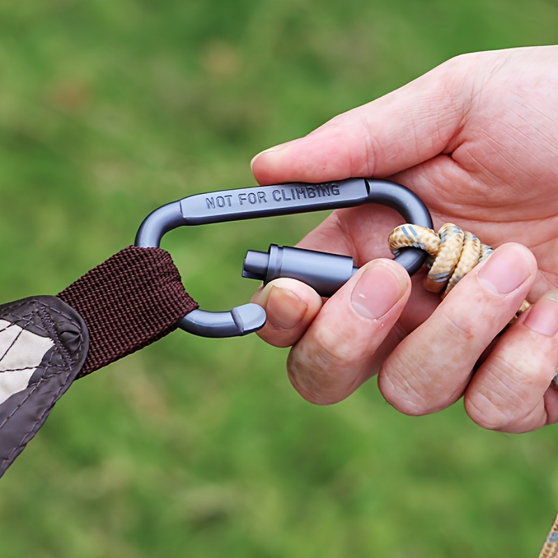 1/4pcs Aluminum Alloy Carabine - Carabiner Locking D review and price