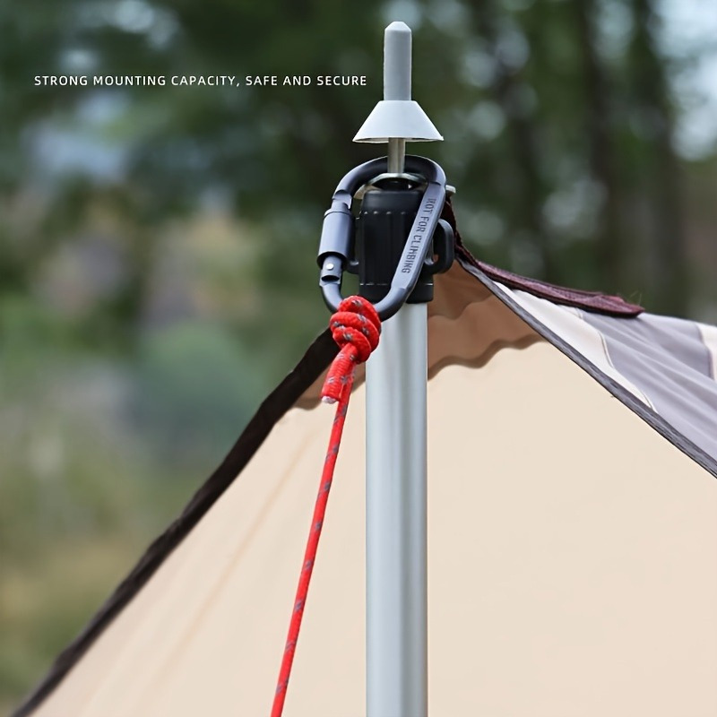 1/4pcs Aluminum Alloy Carabine - Carabiner Locking D review and price