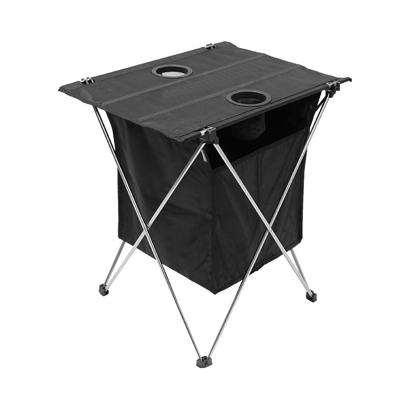 Aluminum Folding Table with St - Outdoor Adventure Table With Storage review and price