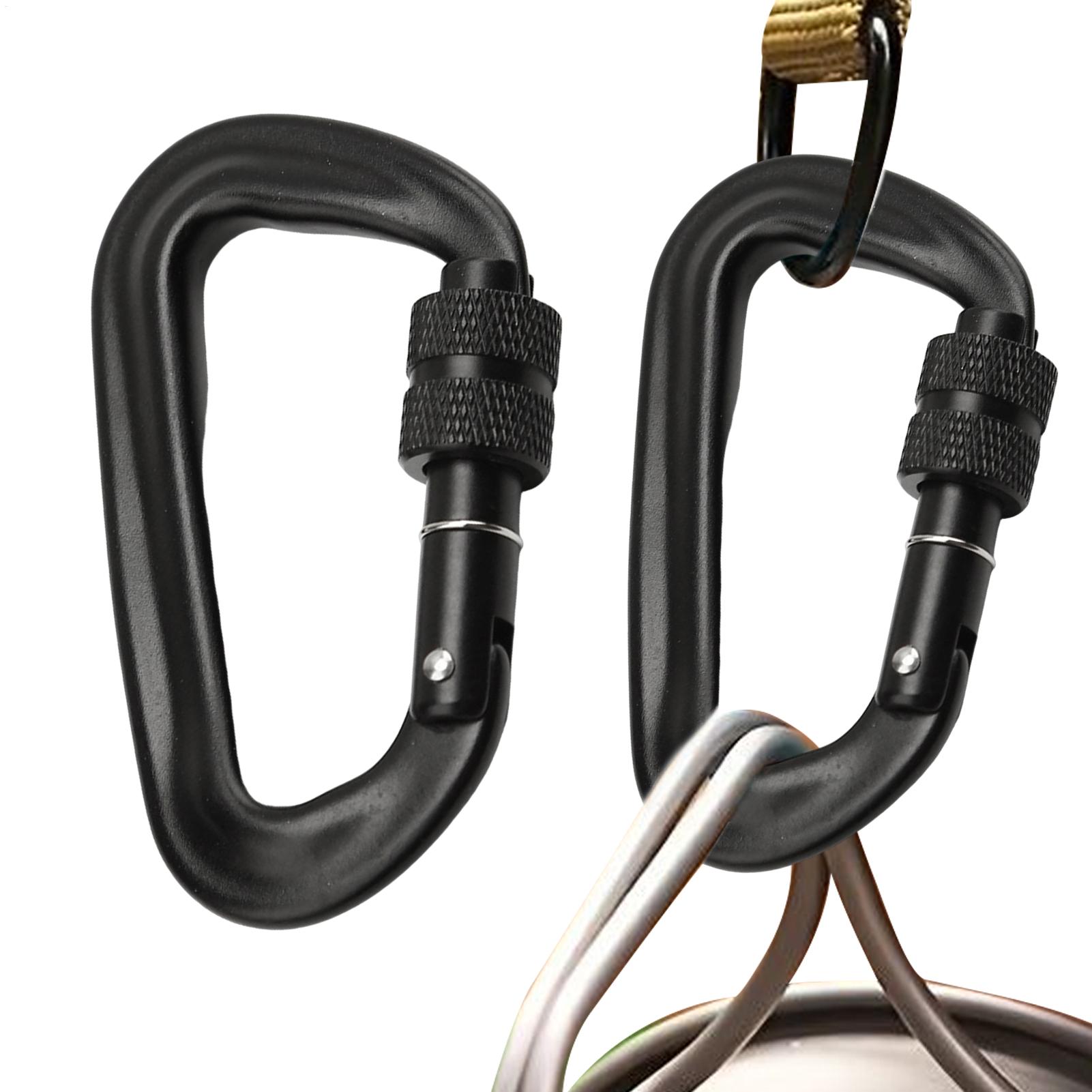 2pcs carabiner clips heavy dut - Carabiner Locking D review and price