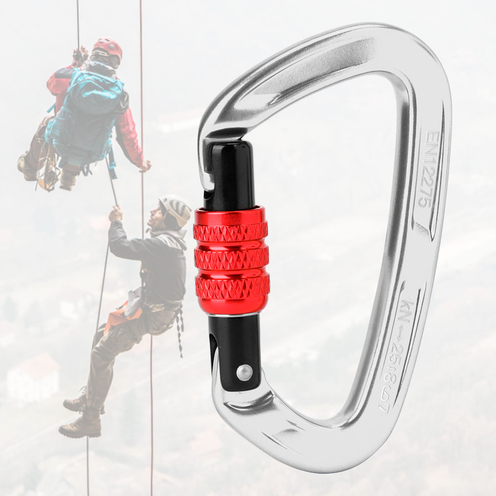 Aluminum Alloy Locking Carabin - Carabiner Locking D review and price