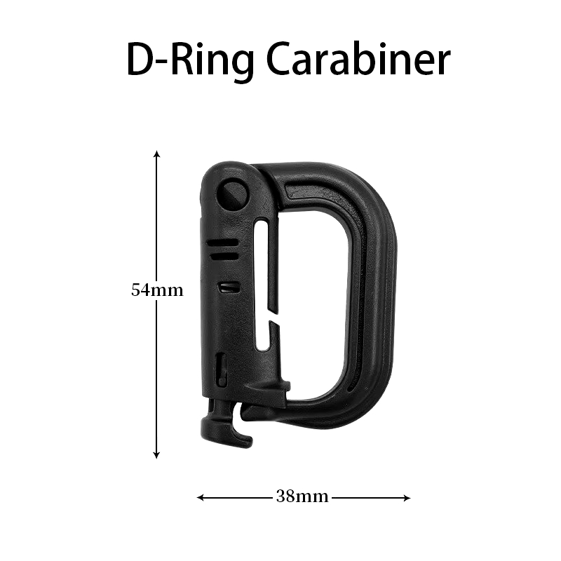 2Pcs MOLLE Carabiner Tactical  - Carabiner Locking D review and price