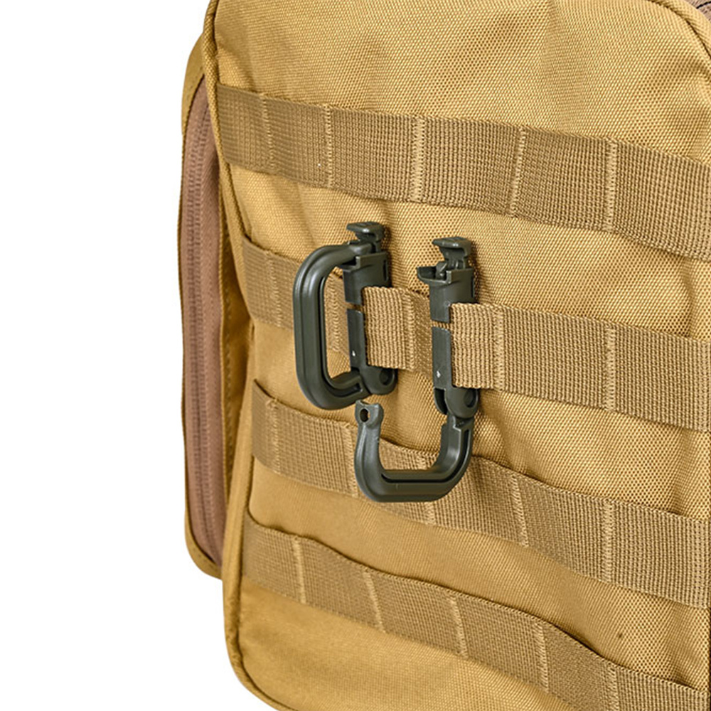 2Pcs MOLLE Carabiner Tactical  - Carabiner Locking D review and price