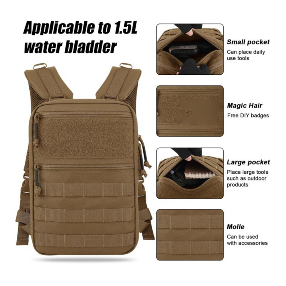 Tactical MOLLE Backpack Waterp - Outdoor Adventure Vest review and price