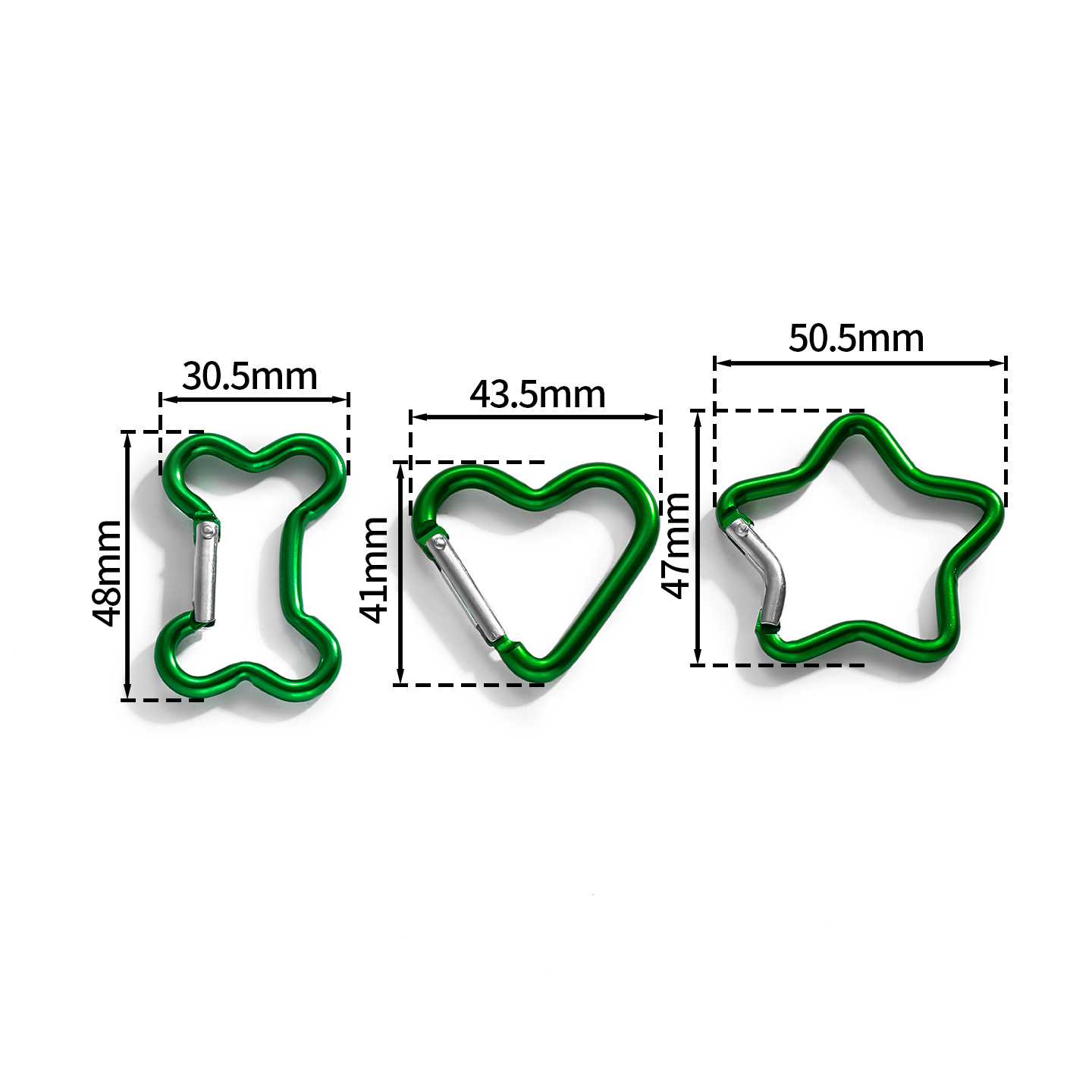 1pcs/Lot Aluminum Mini Carabin - Carabiner Locking D review and price